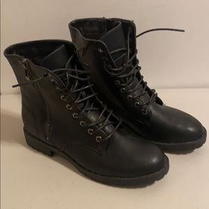 Lace up Combat Boots